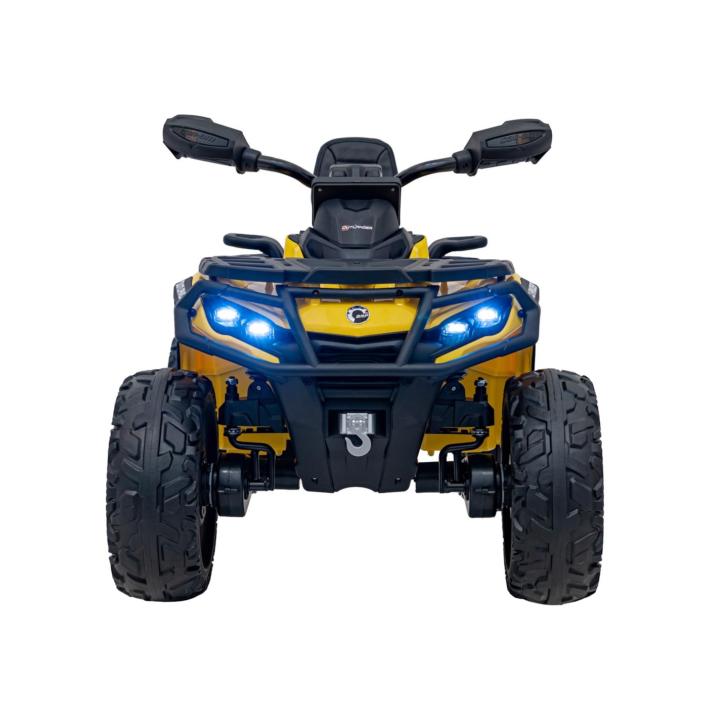 Čtyřkolka Quad Can Am Outlander s dálkovým ovládáním žlutá