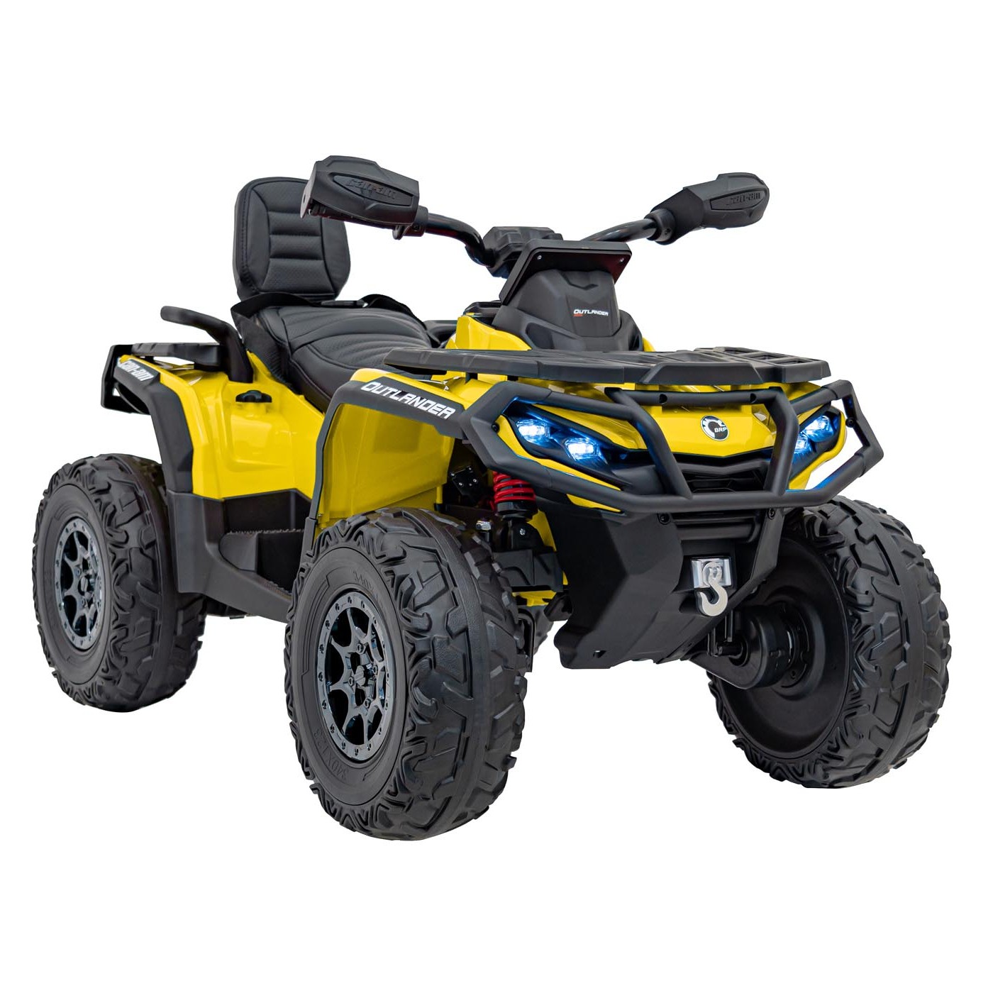 Čtyřkolka Quad Can Am Outlander s dálkovým ovládáním žlutá