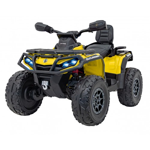 Čtyřkolka Quad Can Am Outlander s dálkovým ovládáním žlutá