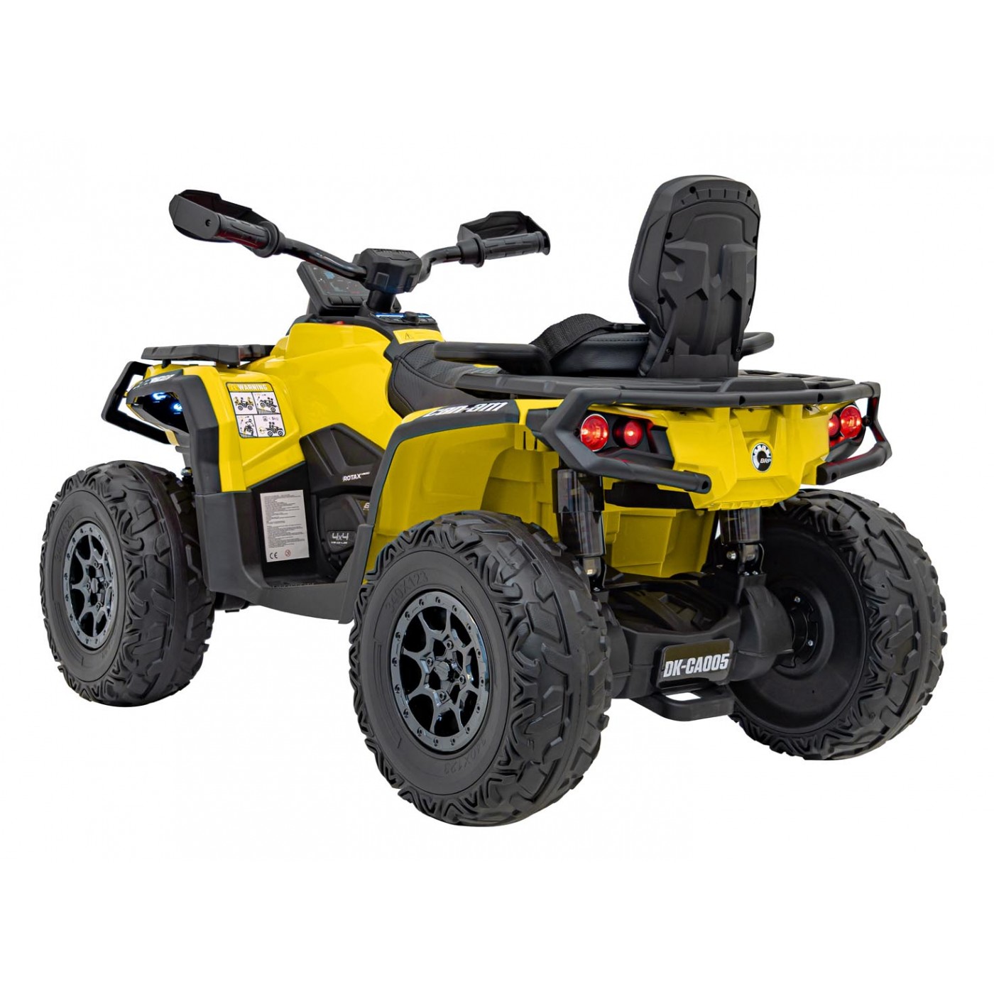 Čtyřkolka Quad Can Am Outlander s dálkovým ovládáním žlutá