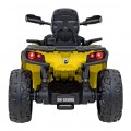Čtyřkolka Quad Can Am Outlander s dálkovým ovládáním žlutá