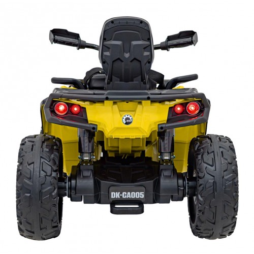 Čtyřkolka Quad Can Am Outlander s dálkovým ovládáním žlutá
