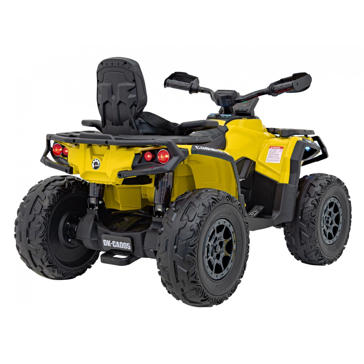 Čtyřkolka Quad Can Am Outlander s dálkovým ovládáním žlutá