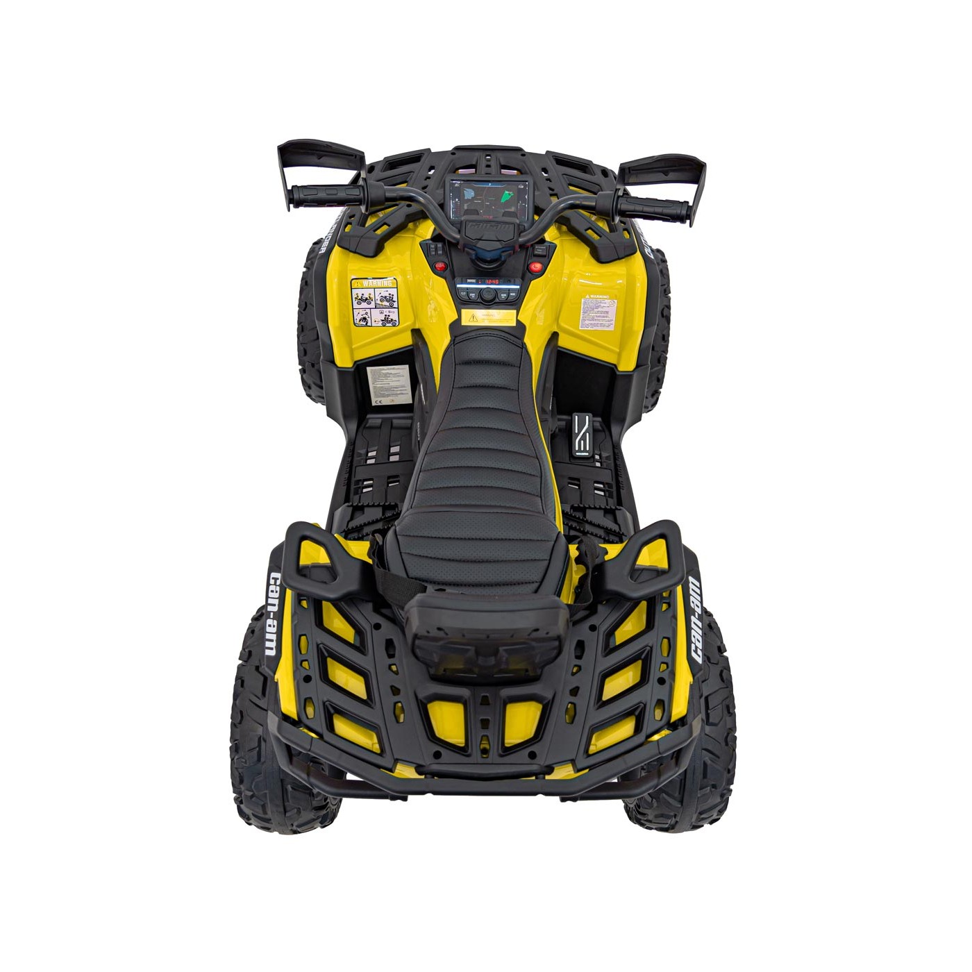 Čtyřkolka Quad Can Am Outlander s dálkovým ovládáním žlutá