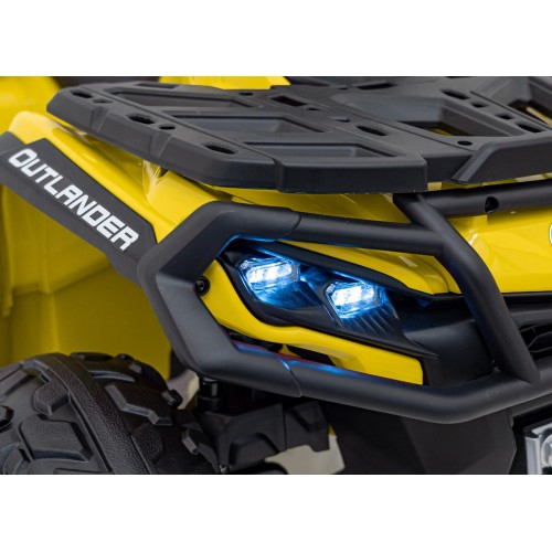 Čtyřkolka Quad Can Am Outlander s dálkovým ovládáním žlutá