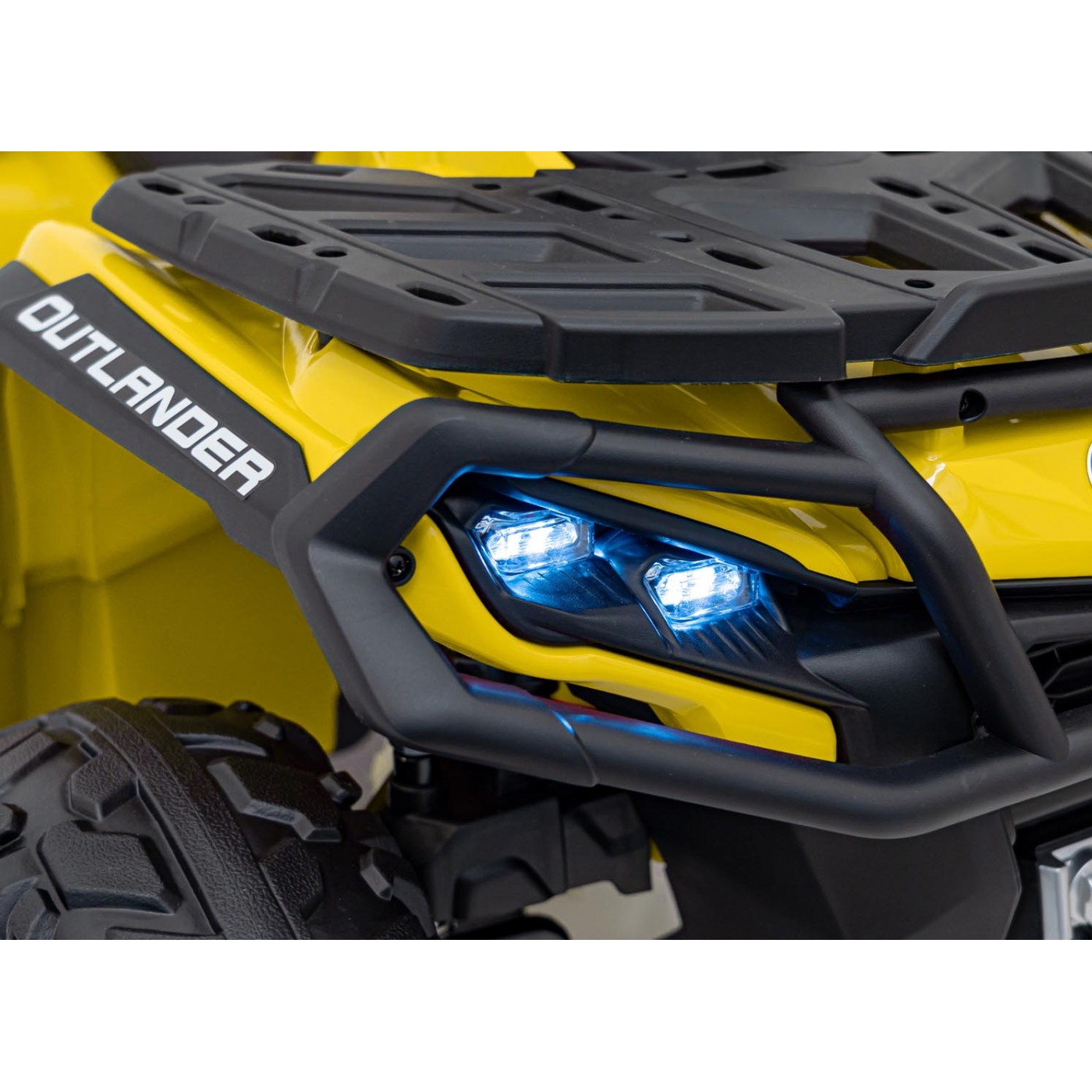 Čtyřkolka Quad Can Am Outlander s dálkovým ovládáním žlutá