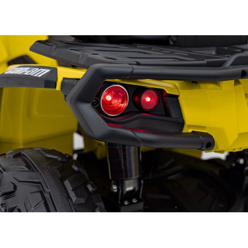 Čtyřkolka Quad Can Am Outlander s dálkovým ovládáním žlutá