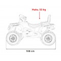 Čtyřkolka Quad Can Am Outlander s dálkovým ovládáním žlutá
