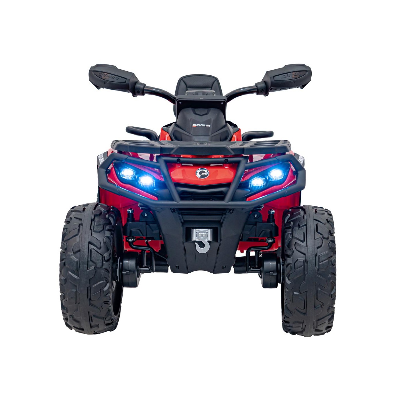 Čtyřkolka Quad Can Am Outlander s dálkovým ovládáním červená