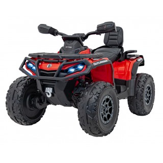 Čtyřkolka Quad Can Am Outlander s dálkovým ovládáním červená