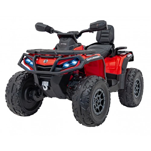 Čtyřkolka Quad Can Am Outlander s dálkovým ovládáním červená