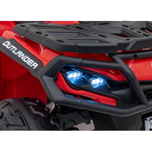 Čtyřkolka Quad Can Am Outlander s dálkovým ovládáním červená