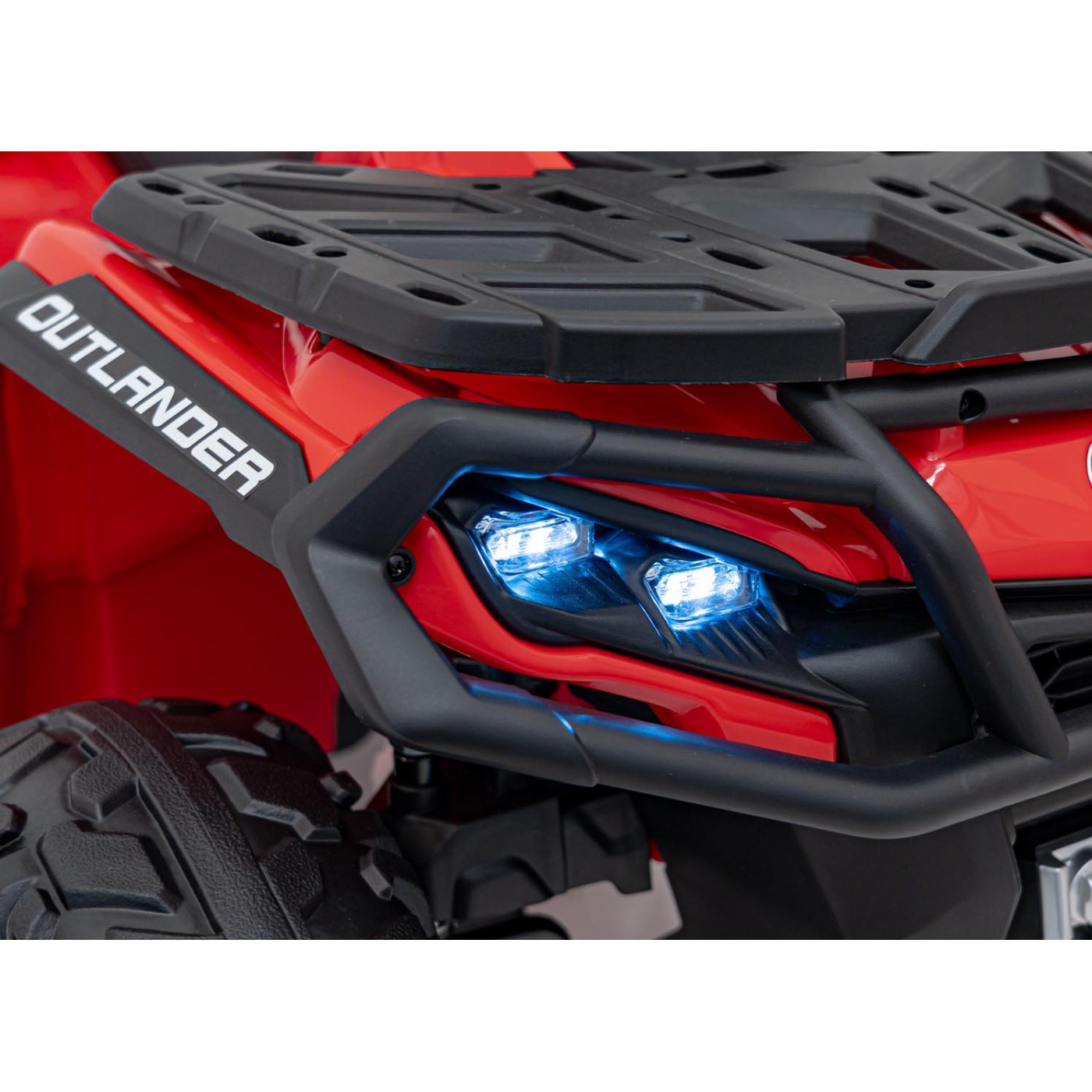 Čtyřkolka Quad Can Am Outlander s dálkovým ovládáním červená