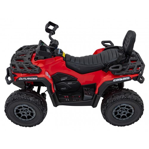 Čtyřkolka Quad Can Am Outlander s dálkovým ovládáním červená