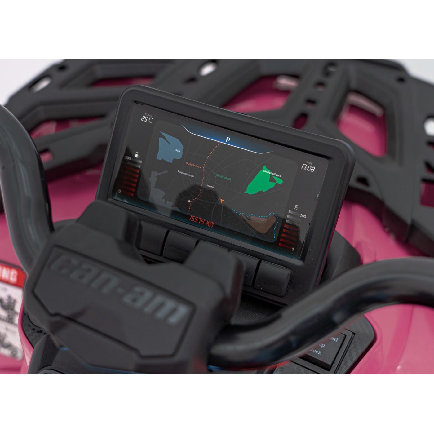 Čtyřkolka Can Am Outlander ATV Růžová