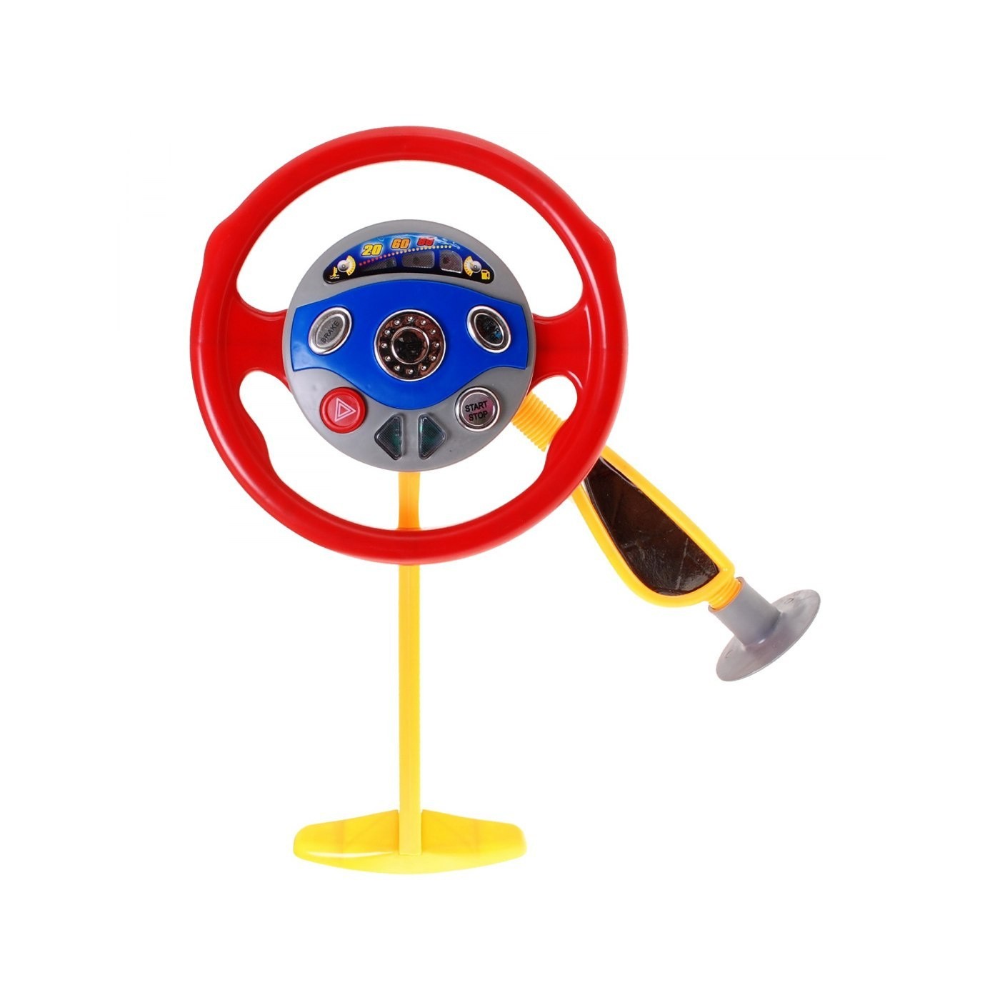 Dětský interaktivní volant 3+ Simulátor řízení auta + Zvuky světla
