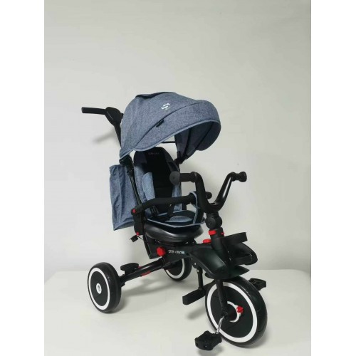 RIDER Šedá SPORTRIKE Tříkolka