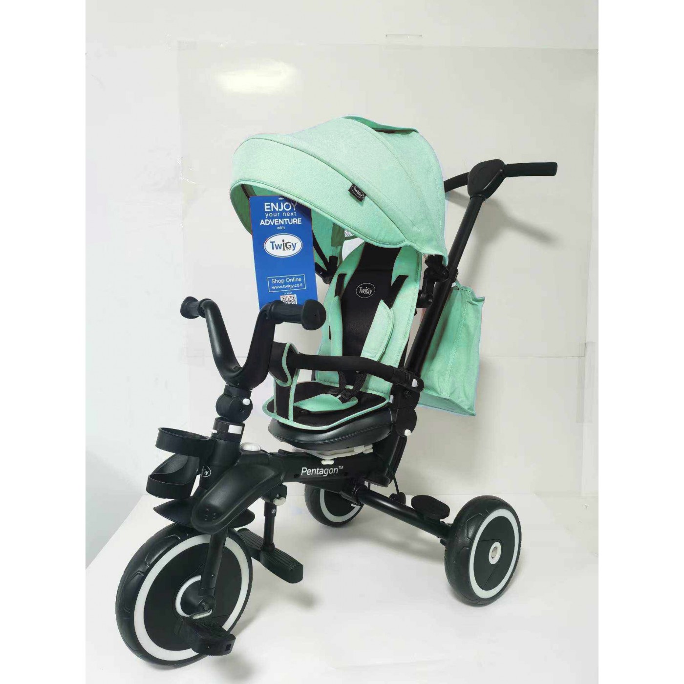RIDER Zelená Tříkolka SPORTRIKE