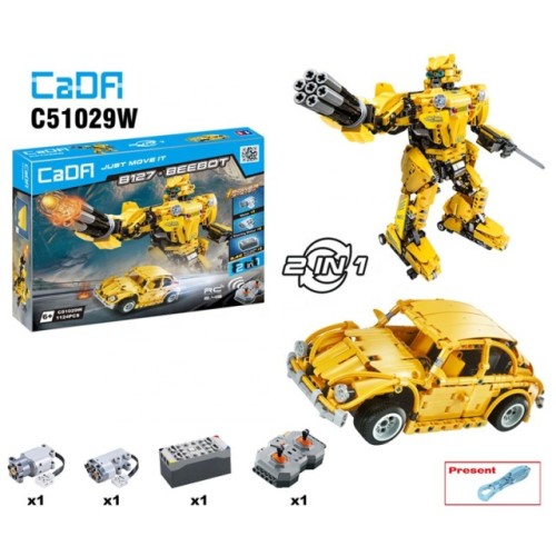 Bloky 2v1 Robot Autíčko EE