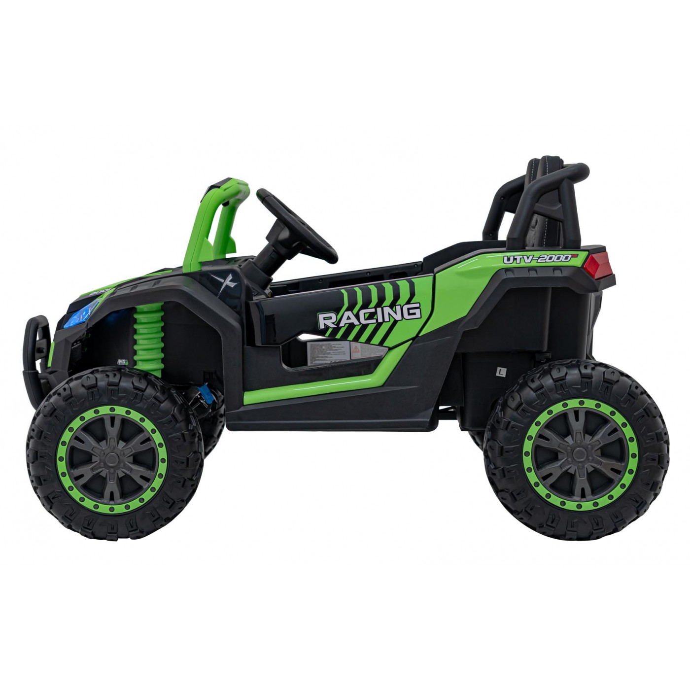 copy of Buggy UTV 2000M Racing Auto Baterie Powečervená Růžová MP3 Echo Světla Dálkové Ovládání Pomalý Start