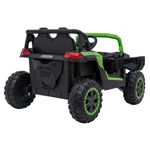 copy of Buggy UTV 2000M Racing Auto Baterie Powečervená Růžová MP3 Echo Světla Dálkové Ovládání Pomalý Start