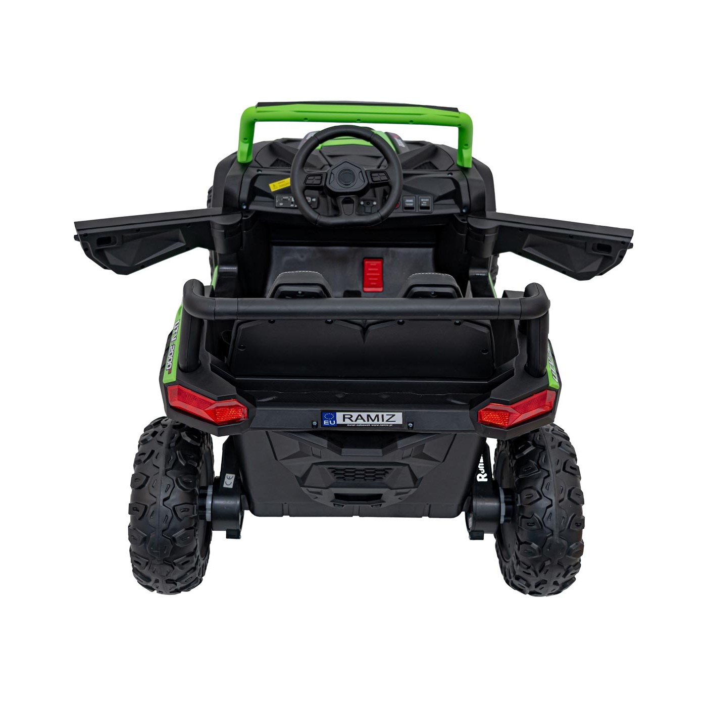 copy of Buggy UTV 2000M Racing Auto Baterie Powečervená Růžová MP3 Echo Světla Dálkové Ovládání Pomalý Start