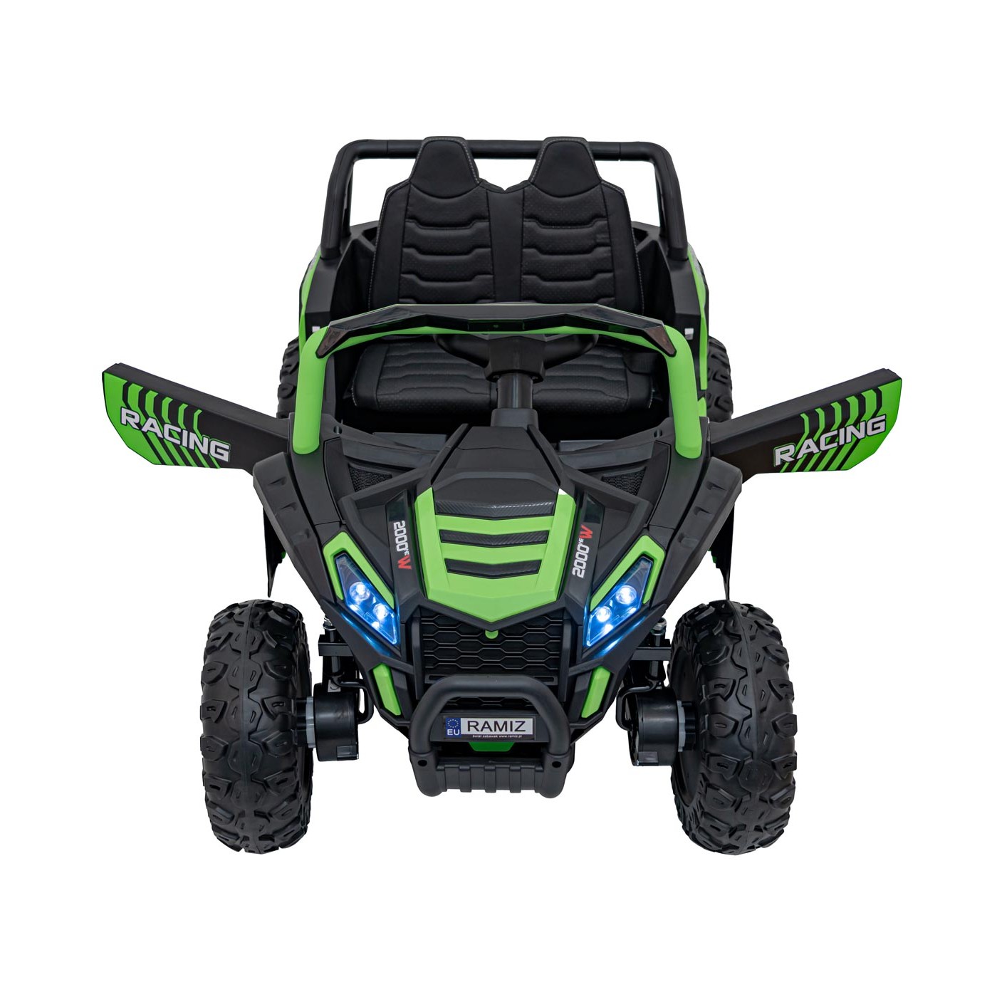 copy of Buggy UTV 2000M Racing Auto Baterie Powečervená Růžová MP3 Echo Světla Dálkové Ovládání Pomalý Start