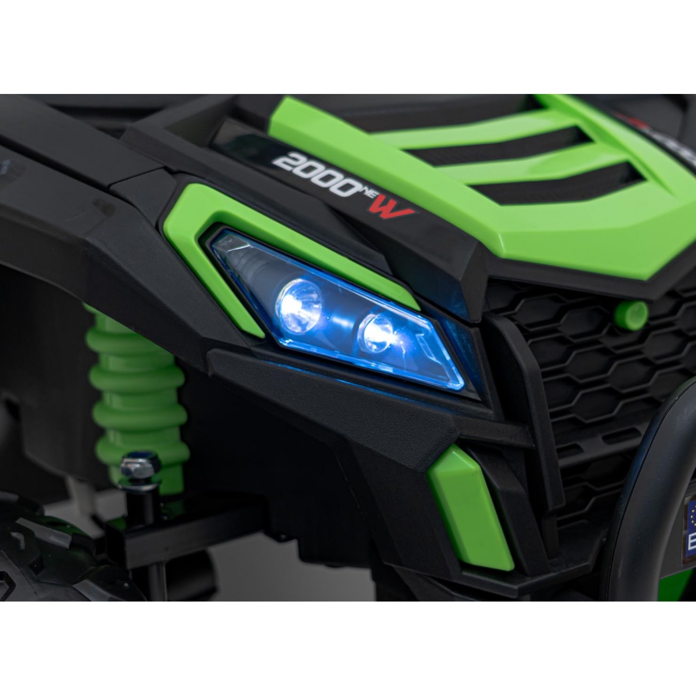 copy of Buggy UTV 2000M Racing Auto Baterie Powečervená Růžová MP3 Echo Světla Dálkové Ovládání Pomalý Start