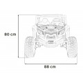 Pojazd UTV X3 Off-Road Niebieski