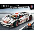 Technické bloky CaDA 1696 el. Sportovní vůz 610 SUPER-auto pro děti 8+
