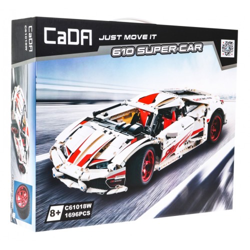 Technické bloky CaDA 1696 el. Sportovní vůz 610 SUPER-auto pro děti 8+