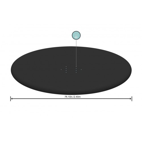 Kryt 280 cm pro rozprostření bazénu Rychlá sada 244 cm/8 stop BESTWAY