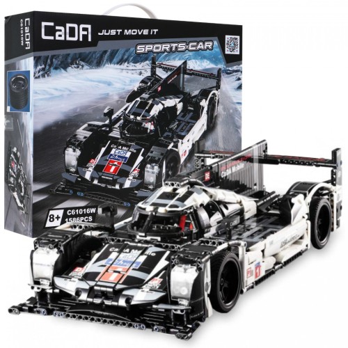 Technické bloky CaDA 1586 el. Sportovní vůz 919 SPORTS-auto pro děti 8+
