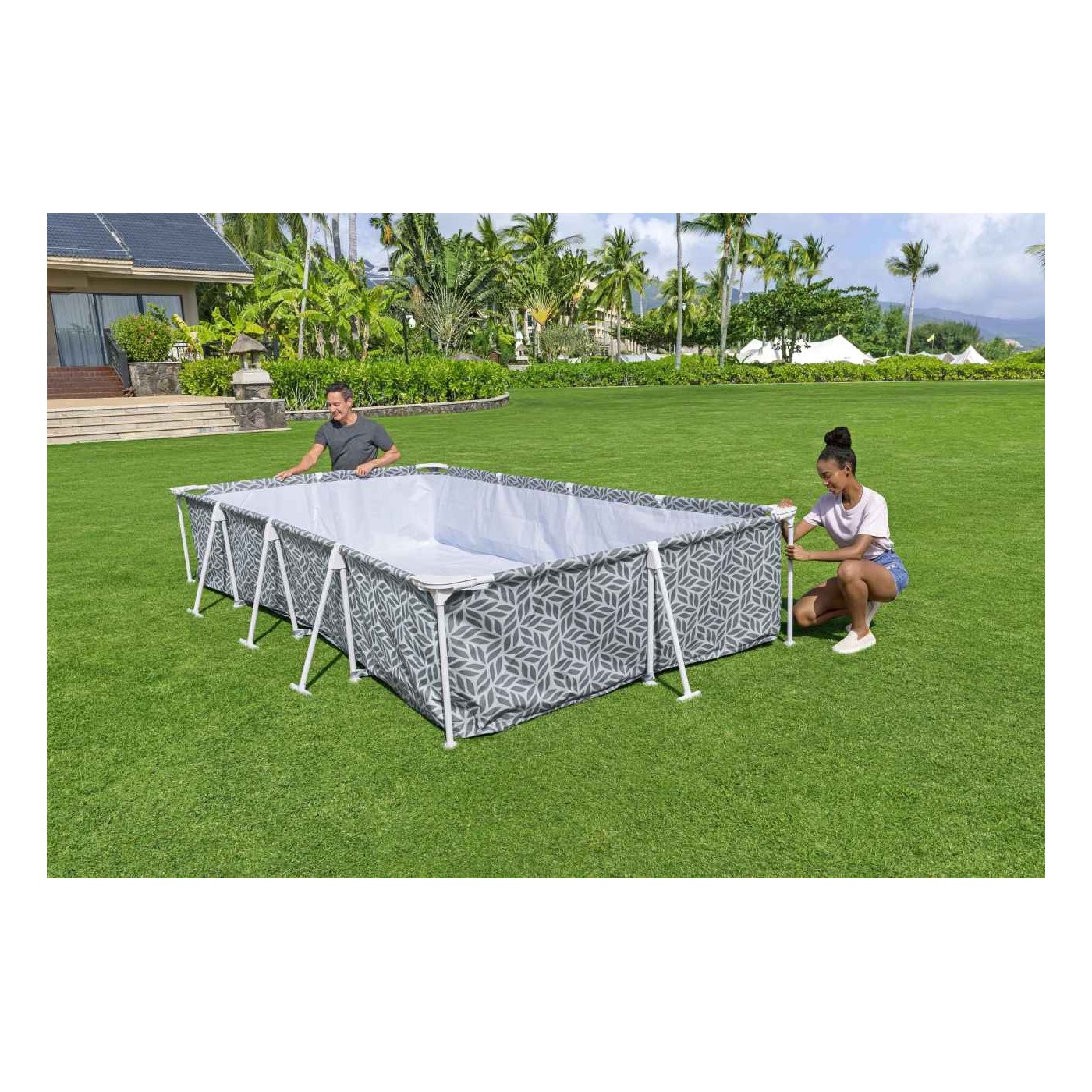 Steel Pro Frame Pool 366x201x66cm BESTWAY