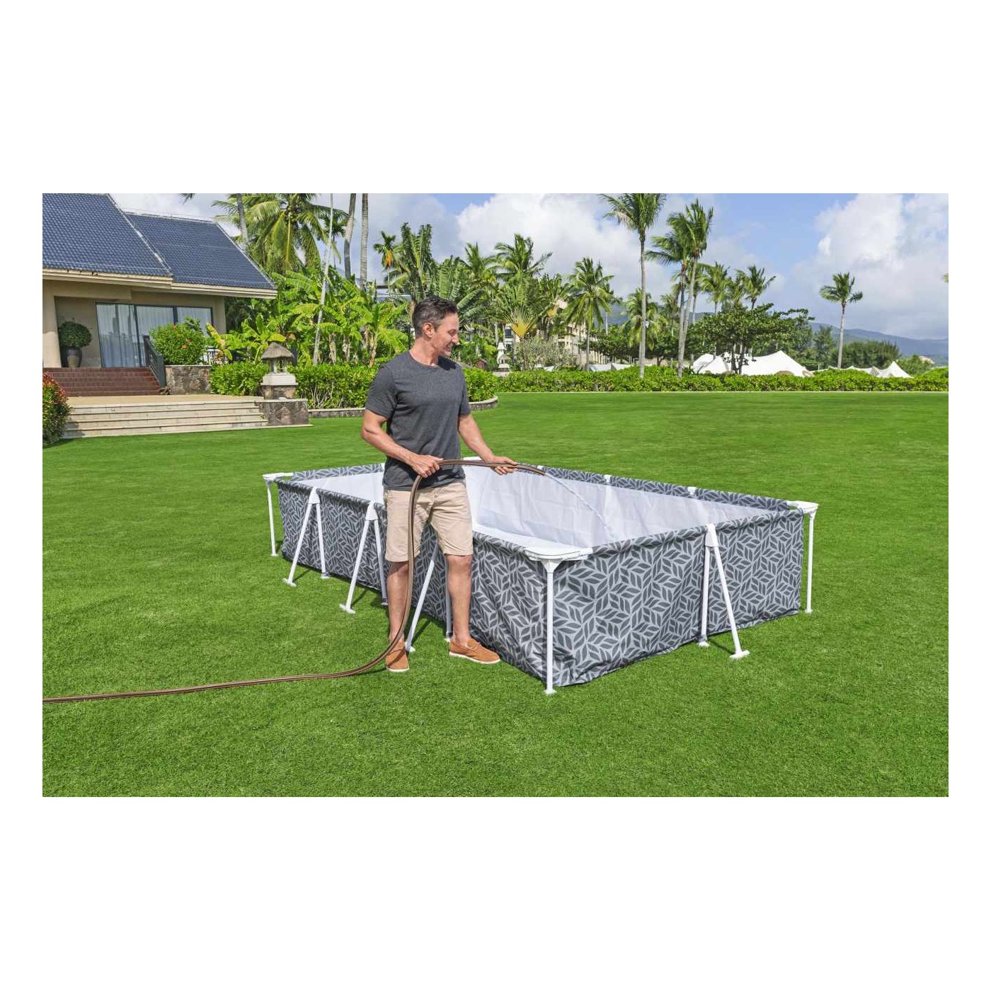 Steel Pro Frame Pool 366x201x66cm BESTWAY