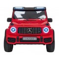 Mercedes Benz G63 AMG XXL STRONG MP4 Červené vozidlo