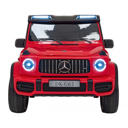 Mercedes Benz G63 AMG XXL STRONG MP4 Červené vozidlo