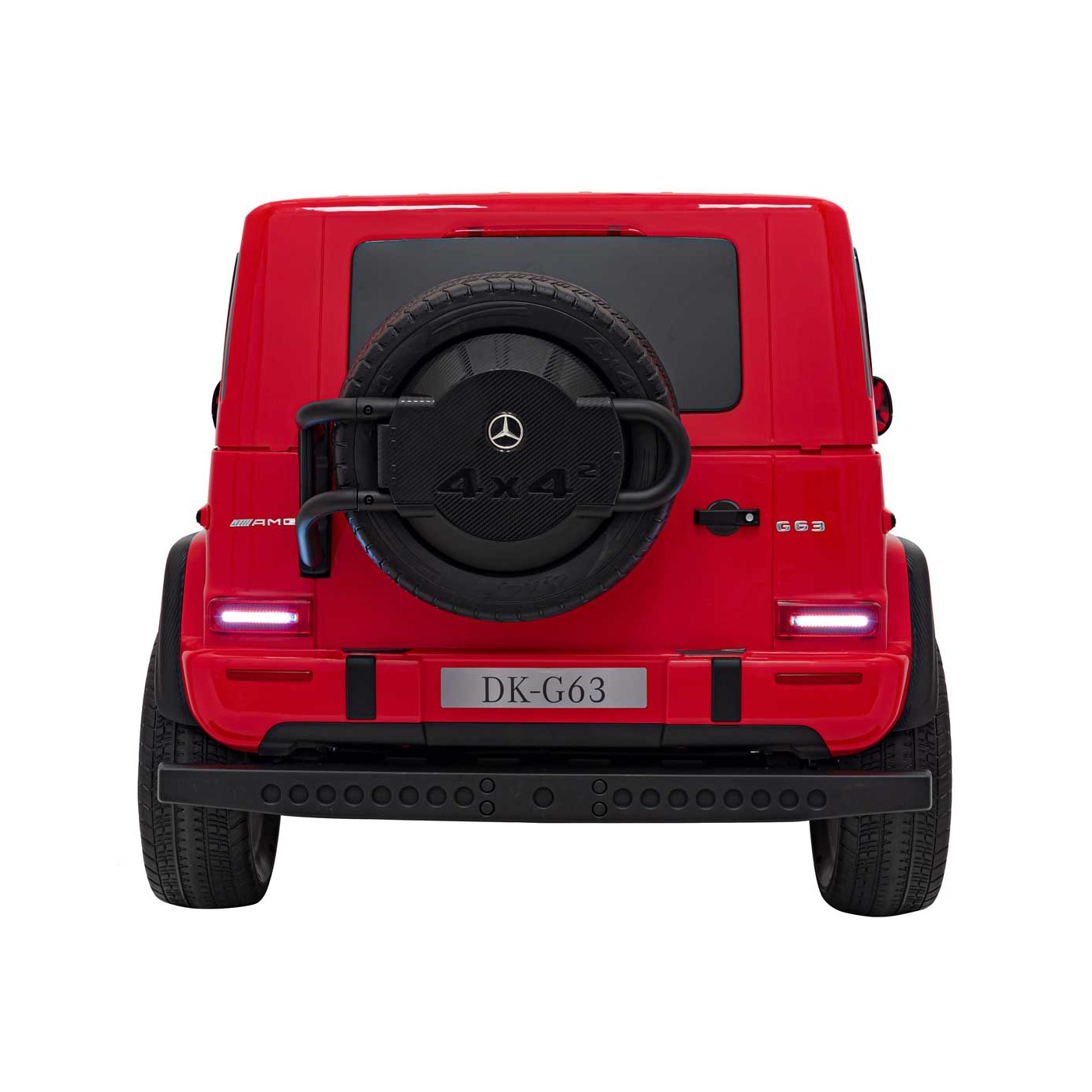 Mercedes Benz G63 AMG XXL STRONG MP4 Červené vozidlo