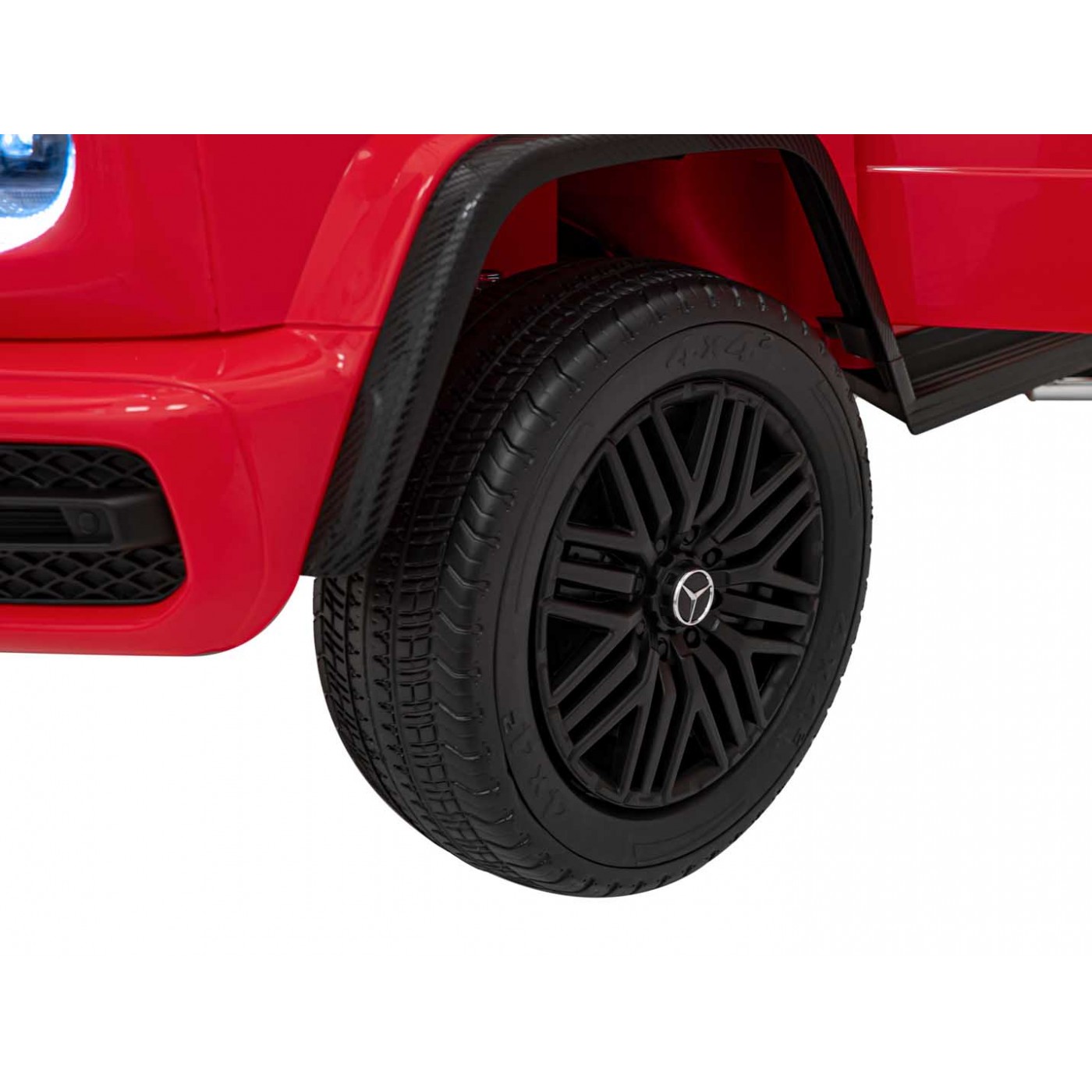 Mercedes Benz G63 AMG XXL STRONG MP4 Červené vozidlo