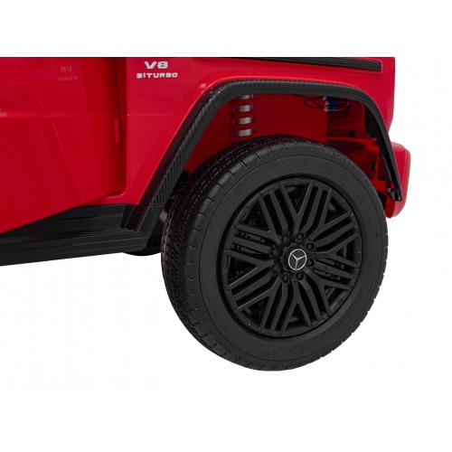 Mercedes Benz G63 AMG XXL STRONG MP4 Červené vozidlo
