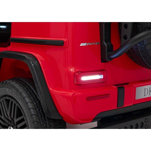 Mercedes Benz G63 AMG XXL STRONG MP4 Červené vozidlo