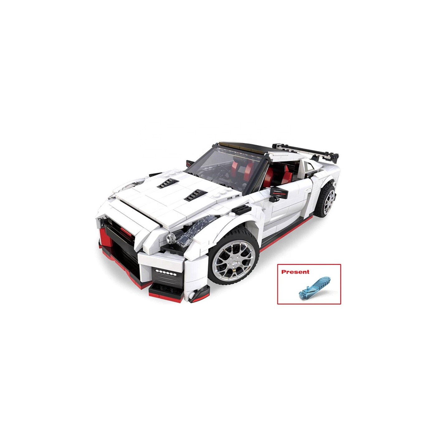 Technické bloky CaDA 1322 el. Sportovní vůz R35 pro děti 8+