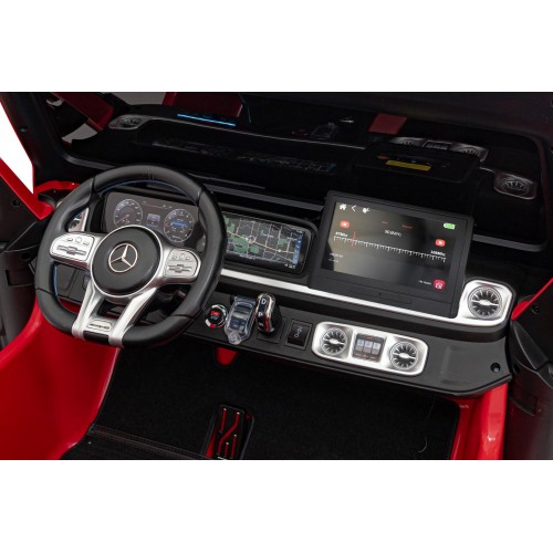 Mercedes Benz G63 AMG XXL STRONG MP4 Červené vozidlo