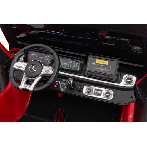Mercedes Benz G63 AMG XXL STRONG Červené vozidlo