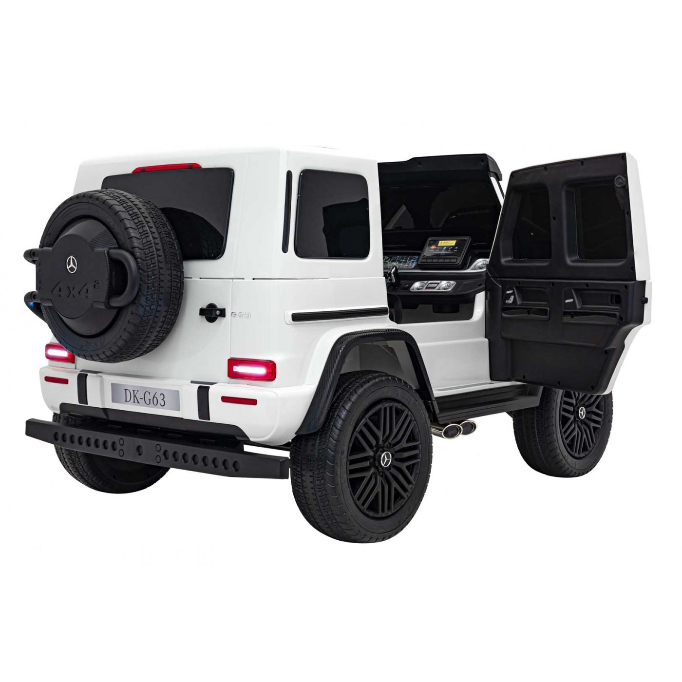 Vozidlo Mercedes Benz G63 AMG XXL STRONG Bílé