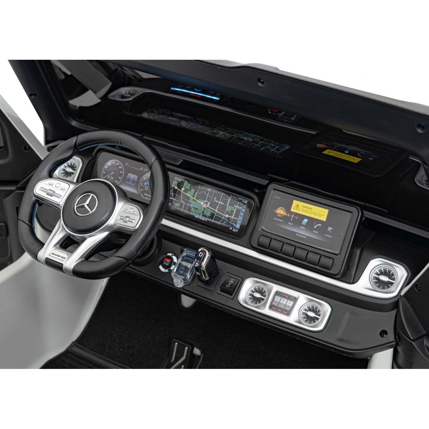 Vozidlo Mercedes Benz G63 AMG XXL STRONG Bílé