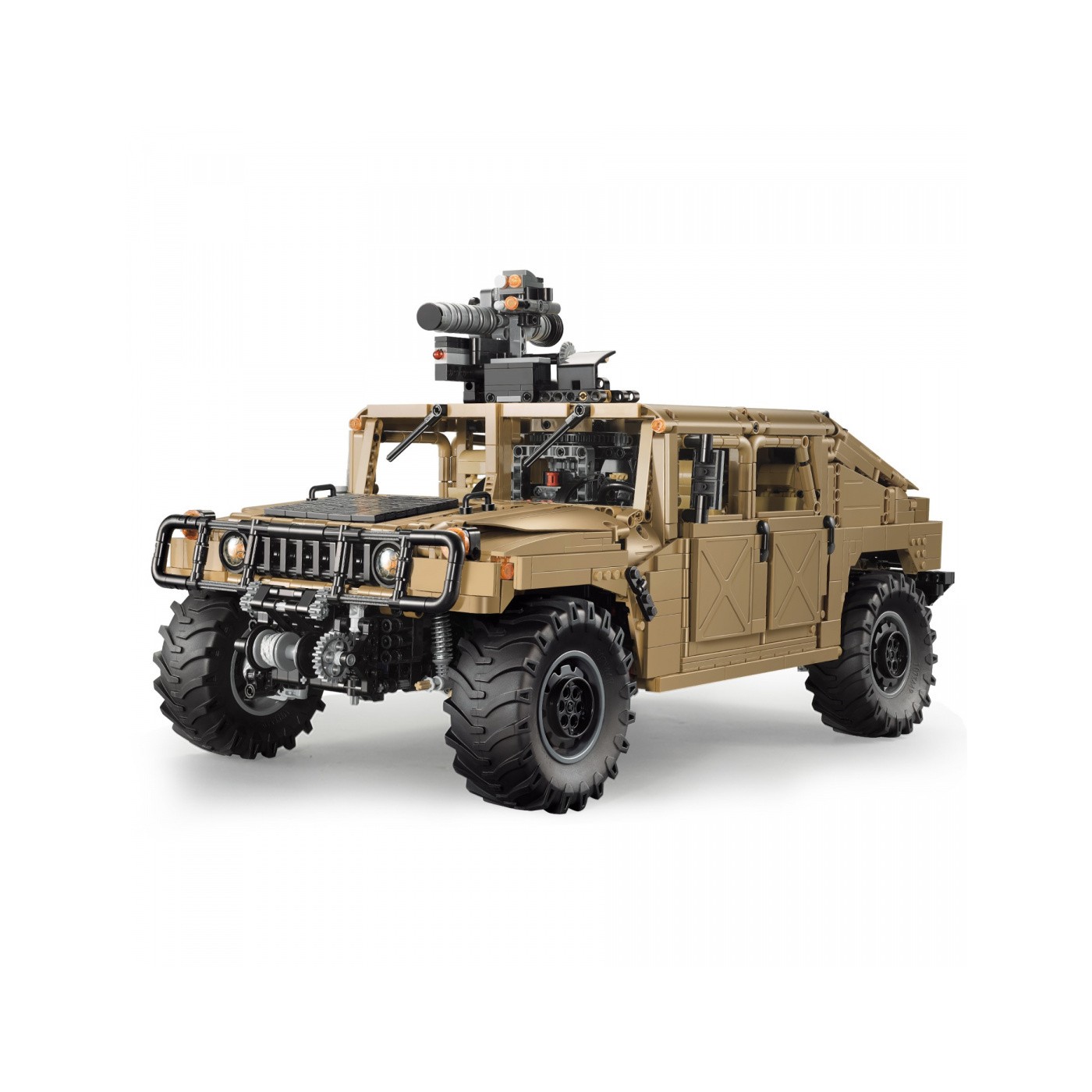 Technické bloky CaDA 3935 el. Vojenské vozidlo Humvee 1:8 pro děti 8+