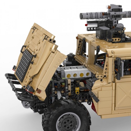Technické bloky CaDA 3935 el. Vojenské vozidlo Humvee 1:8 pro děti 8+
