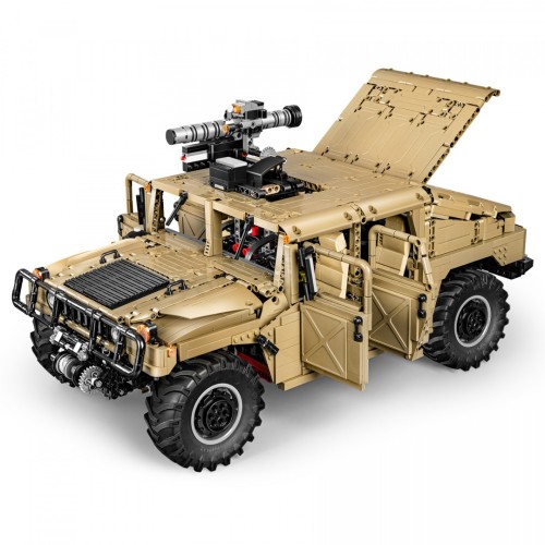 Technické bloky CaDA 3935 el. Vojenské vozidlo Humvee 1:8 pro děti 8+