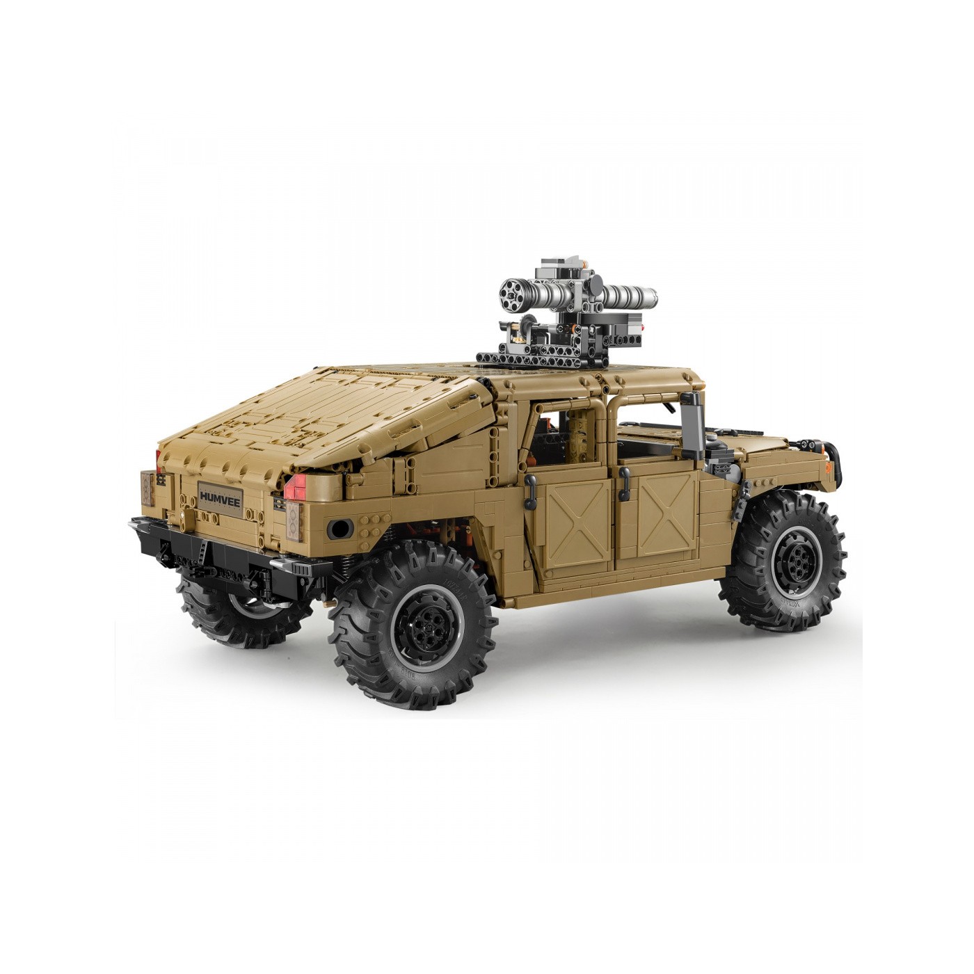 Technické bloky CaDA 3935 el. Vojenské vozidlo Humvee 1:8 pro děti 8+